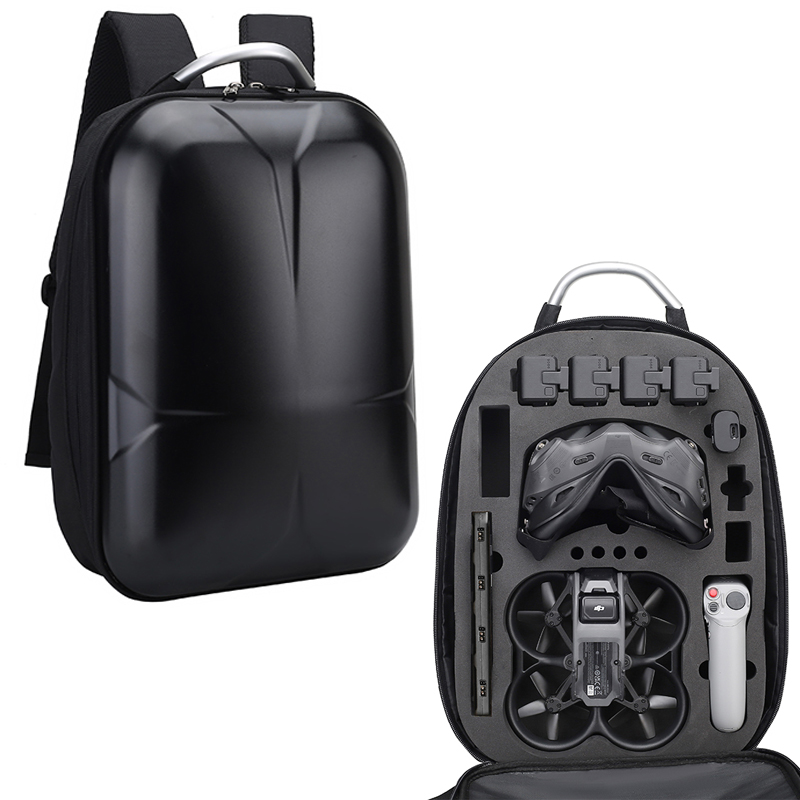 Drone Backpack - 防水バックパック,FPV 2/ゴーグル付き,バッテリー駆動,リモートコントロールロッドバッグ,Dji avata用ポータブルケース