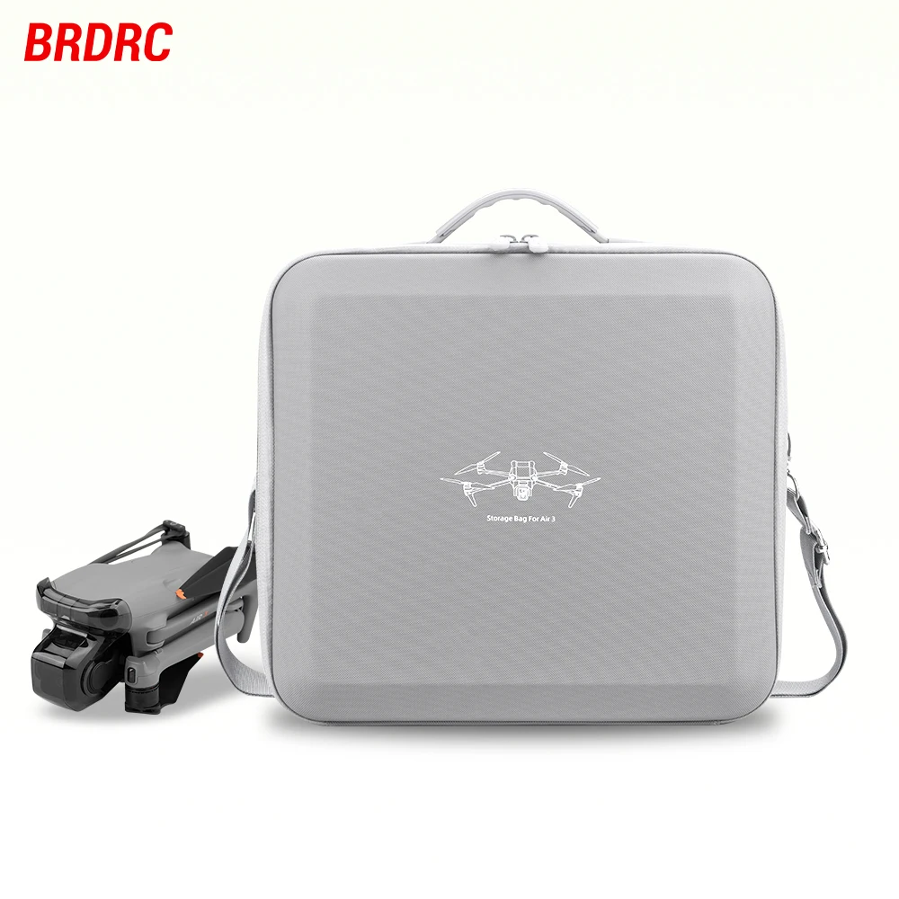 Drone Joystick Cover - Brdrc-ポータブルハードシェル収納バッグ,リモコン付きバッテリーケース,dji air 3s rc 2 rc