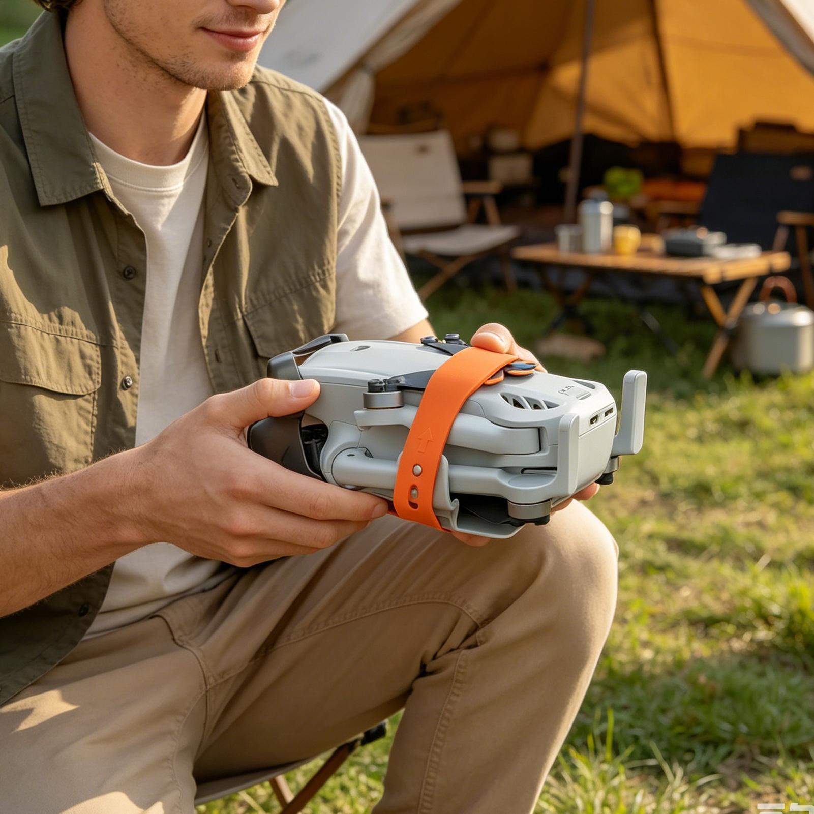 Drone Propeller Holder - プロペラホルダー固定アクセサリー ドローンプロペラガードストラップ 女性 男性 旅行者 写真家