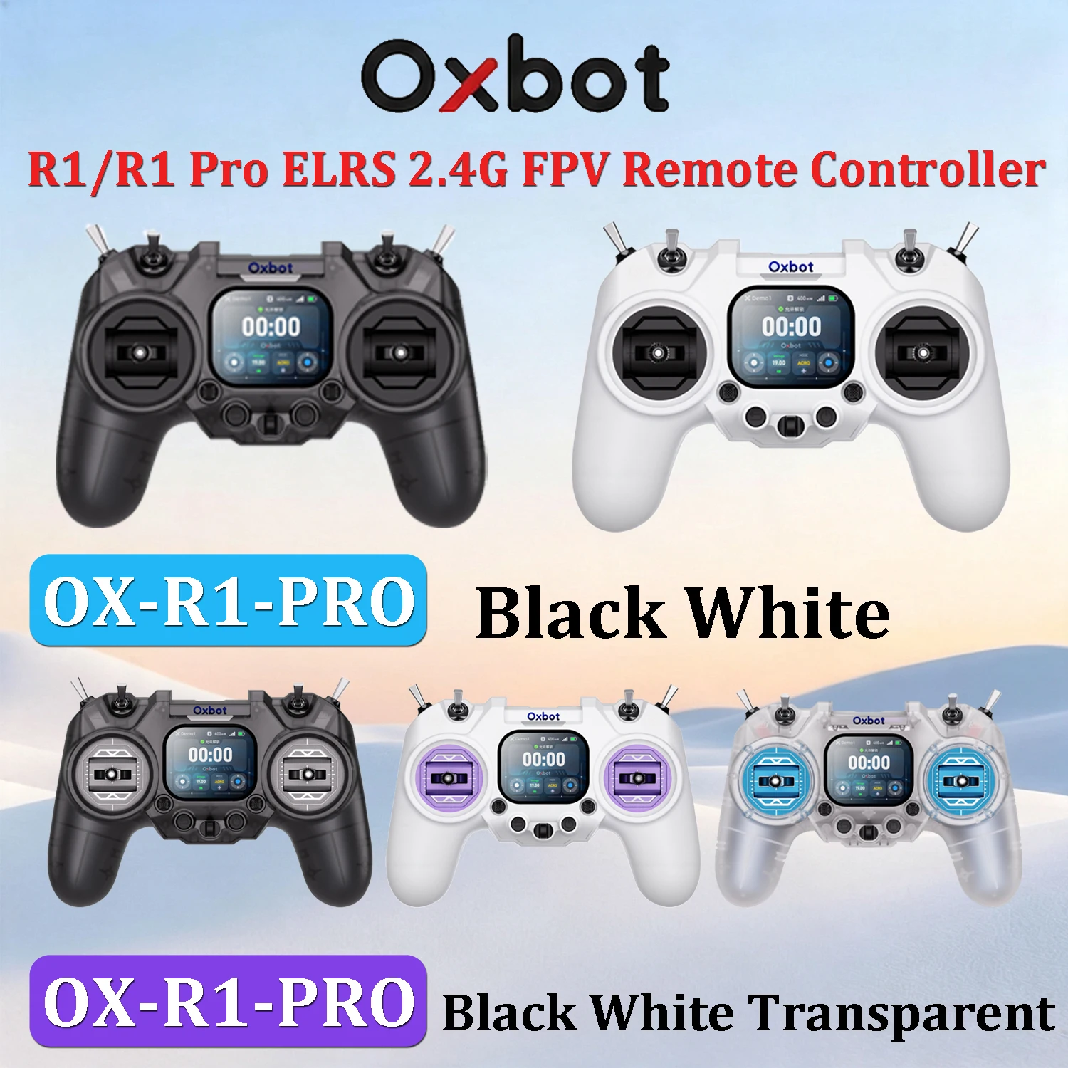 Drone Control Stick - Oxbot R1/R1 Pro ELRS 2.4G FPVリモートコントローラー