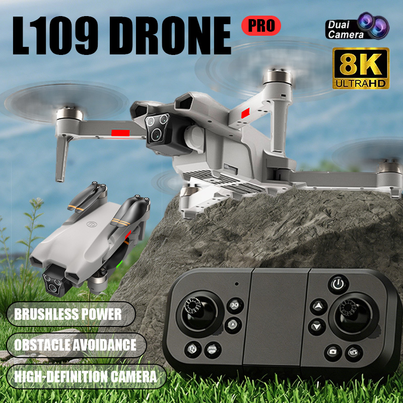 Drone Battery Adapter - 新型ホットL017プロドローン ブラシレス 3Dロール 360 ° 折りたたみ式クアッドコプター