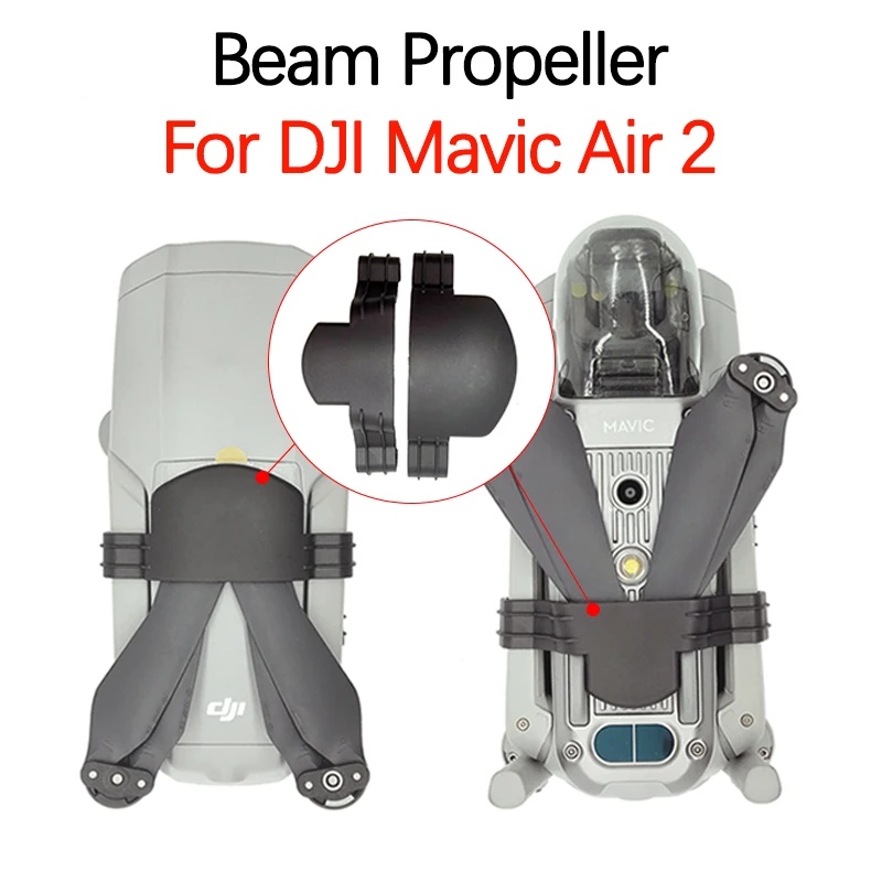 Drone Propeller Holder - forDJI MAVIC AIR 2 ドローンプロペラブレードスタビライザーホルダークリップベース保護アダプター翼スペアアクセサリービームプロペラ