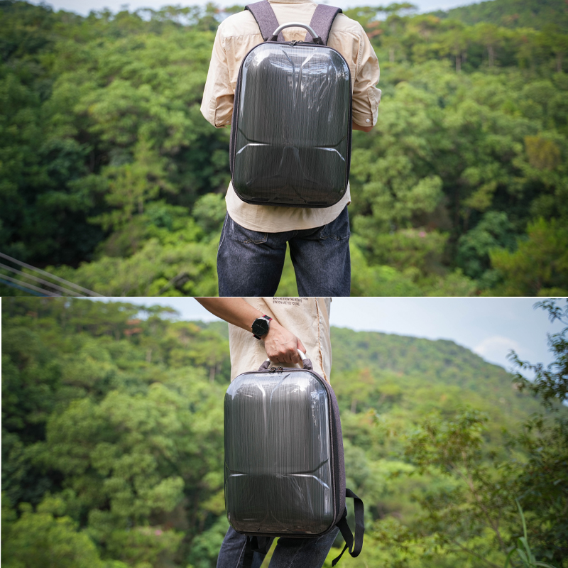 防水バックパック,FPV 2/ゴーグル付き,バッテリー駆動, - Drone Backpack のレビューと価格