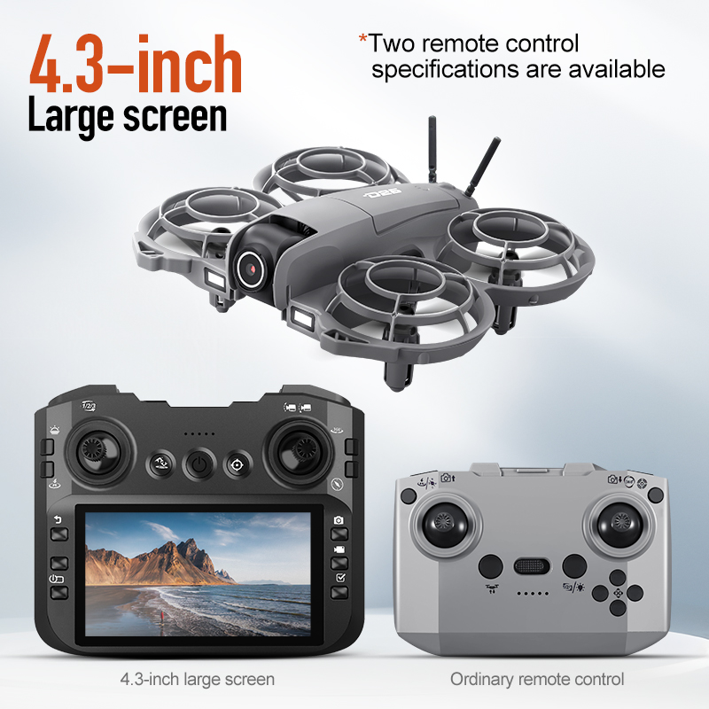 D26 ドローン 4K 空撮HD 180 °   カメラ付き - Drone Controller Screen のレビューと価格