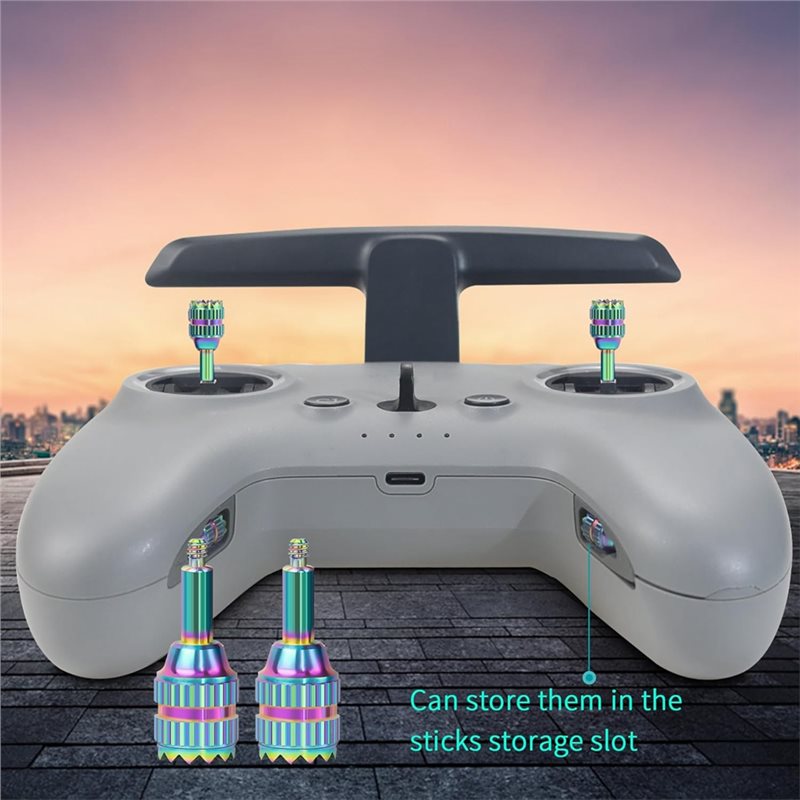 A37T-2Pcs ドローンリモートジョイスティックロッカー - Drone Control Stick のレビューと価格