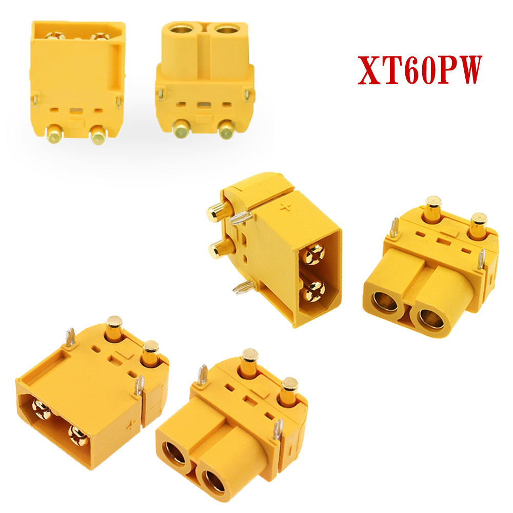 Amass XT60PW PCBマウントコネクタ 90 °  - Drone Battery Adapter のレビューと価格