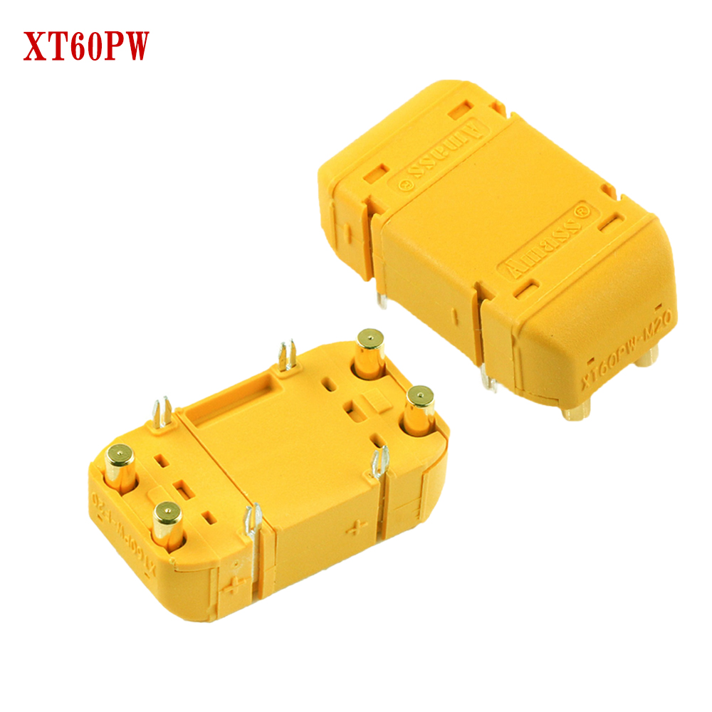 Amass XT60PW PCBマウントコネクタ 90 °  - Drone Battery Adapter のレビューと価格