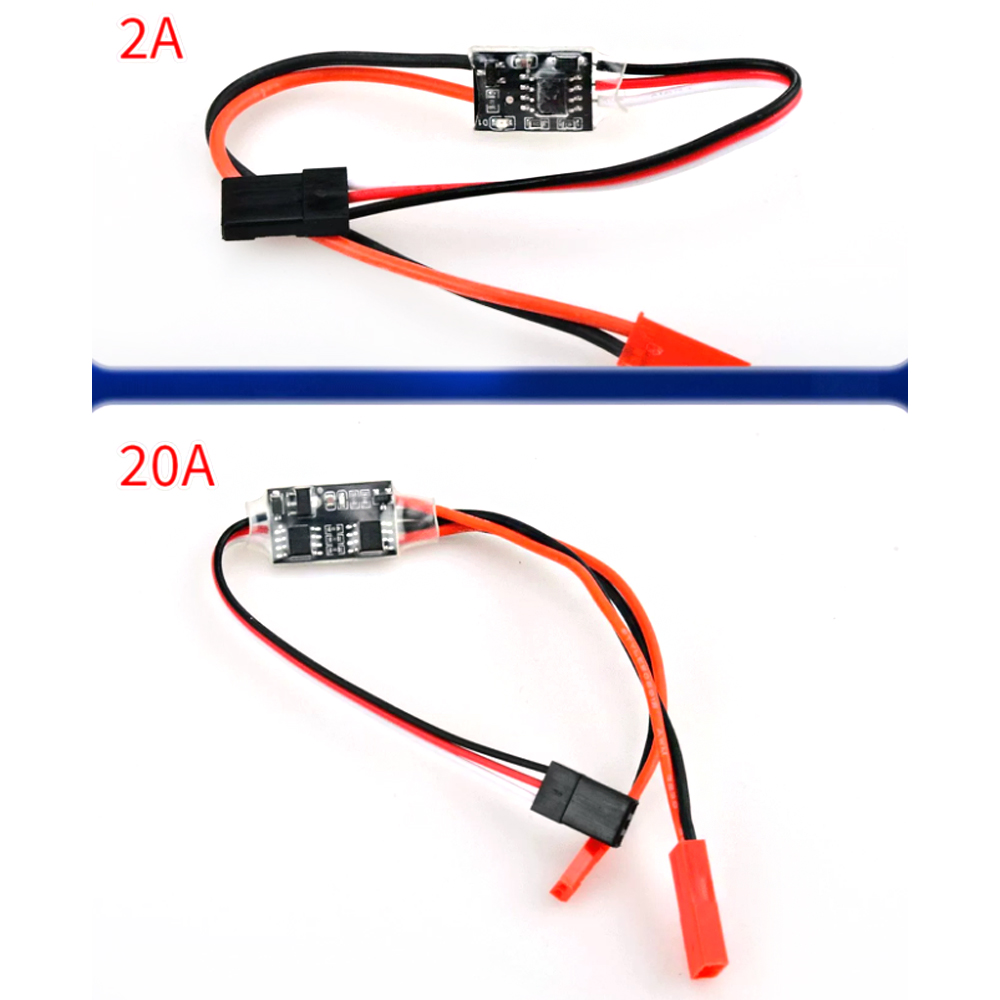 2-20A 高電流リモコン電子スイッチ 3-30V 航空モデ - Drone Battery Adapter のレビューと価格