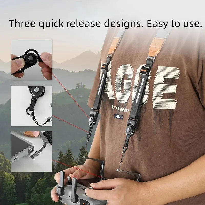 DJI RC / RC 2 リモコン用ネックストラップ、DJ - Drone Remote Controller Lanyard のレビューと価格