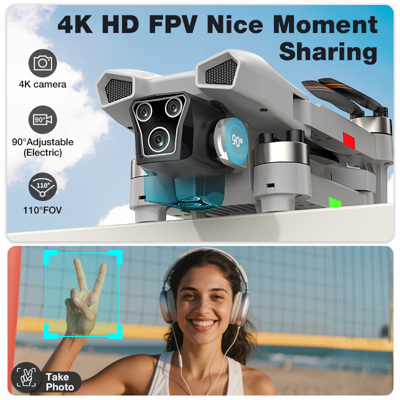 新型ホットL017プロドローン ブラシレス 3Dロール 36 - Drone Battery Adapter のレビューと価格
