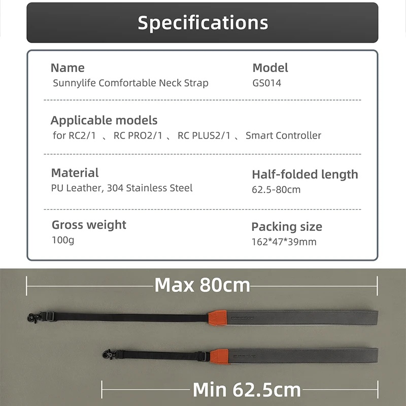 DJI RC/RC 2/PRO/PRO 2/PLUS/PLU - Drone Neck Strap のレビューと価格